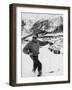 World Champion Emile Allais Ski Instructor at New Ski Resort-Loomis Dean-Framed Photographic Print