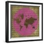 World Chevron-Erin Clark-Framed Giclee Print