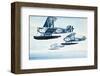 World Cruiser 1st around the world-null-Framed Art Print