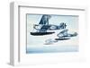 World Cruiser 1st around the world-null-Framed Art Print