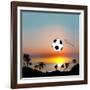 World Cup in Brazil-Irina Solatges-Framed Art Print