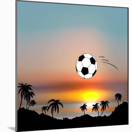 World Cup in Brazil-Irina Solatges-Mounted Art Print