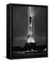 World Fair in Paris, 1937 : Illumination of the Eiffel Tower by Night-null-Framed Stretched Canvas