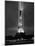 World Fair in Paris, 1937 : Illumination of the Eiffel Tower by Night-null-Mounted Photo