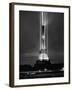 World Fair in Paris, 1937 : Illumination of the Eiffel Tower by Night-null-Framed Photo