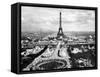 World Fair in Paris in 1900 : Champs De Mars with Eiffel Tower-null-Framed Stretched Canvas