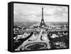 World Fair in Paris in 1900 : Champs De Mars with Eiffel Tower-null-Framed Stretched Canvas