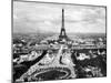 World Fair in Paris in 1900 : Champs De Mars with Eiffel Tower-null-Mounted Photo