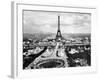 World Fair in Paris in 1900 : Champs De Mars with Eiffel Tower-null-Framed Photo