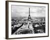 World Fair in Paris in 1900 : Champs De Mars with Eiffel Tower-null-Framed Photo