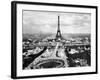 World Fair in Paris in 1900 : Champs De Mars with Eiffel Tower-null-Framed Photo