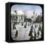World Fair of 1900, Paris, the Iena Bridge Roundabout-Leon, Levy et Fils-Framed Stretched Canvas