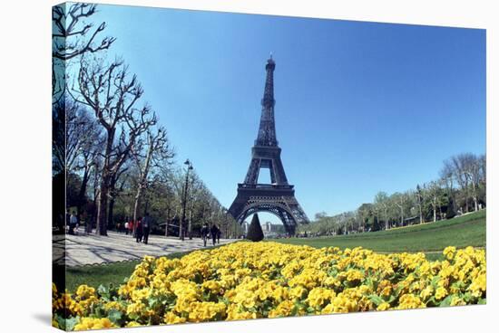 World famous Eiffel Tower. Paris, France-Bill Bachmann-Stretched Canvas