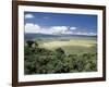 World Famous Ngorongoro Crater, 102-Sq Mile Crater Floor Is Wonderful Wildlife Spectacle, Tanzania-Nigel Pavitt-Framed Photographic Print