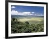 World Famous Ngorongoro Crater, 102-Sq Mile Crater Floor Is Wonderful Wildlife Spectacle, Tanzania-Nigel Pavitt-Framed Photographic Print