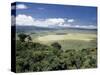 World Famous Ngorongoro Crater, 102-Sq Mile Crater Floor Is Wonderful Wildlife Spectacle, Tanzania-Nigel Pavitt-Stretched Canvas