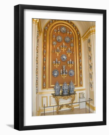 World Famous Porcelain Collection in the Zwinger, Dresden, Saxony, Germany, Europe-Robert Harding-Framed Photographic Print