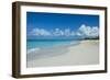 World famous white sand on Grace Bay beach, Providenciales, Turks and Caicos, Caribbean-Michael Runkel-Framed Photographic Print