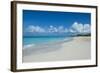 World famous white sand on Grace Bay beach, Providenciales, Turks and Caicos, Caribbean-Michael Runkel-Framed Photographic Print