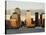 World Financial Center Buildings and Lower Manhattan Skyline Across the Hudson River, New York, USA-Amanda Hall-Stretched Canvas