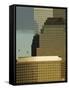 World Financial Center Buildings, Manhattan, New York City, New York, USA-Amanda Hall-Framed Stretched Canvas