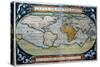 World from Atlas by Abraham Ortelius Theatrum-null-Stretched Canvas