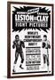 World Heavyweight Championship Bout: Charles 'Sonny' Liston Vs. Cassius Clay-null-Framed Art Print