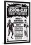 World Heavyweight Championship Bout: Charles 'Sonny' Liston Vs. Cassius Clay-null-Framed Art Print