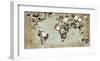 World in motion-Joannoo-Framed Art Print