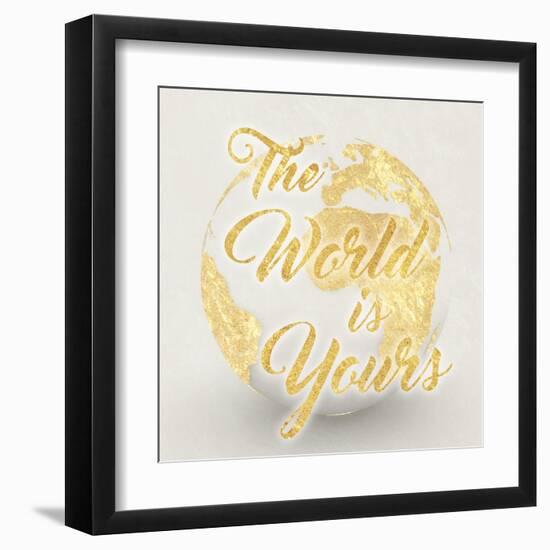 World Is Yours-Marcus Prime-Framed Art Print