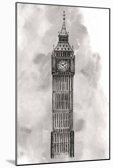 World Landmarks I-Grace Popp-Mounted Art Print