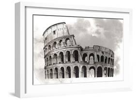 World Landmarks II-Grace Popp-Framed Art Print