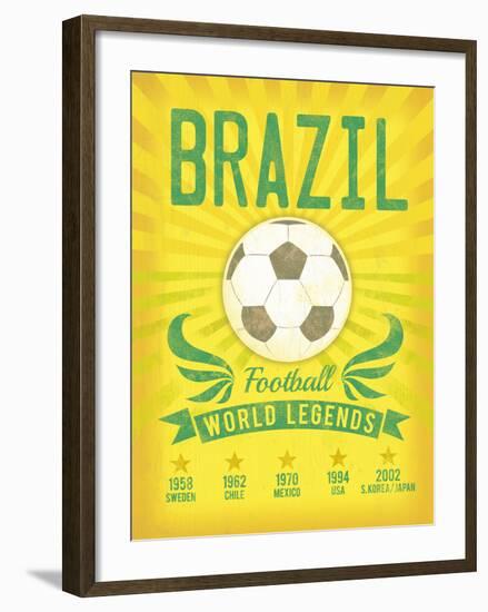 World Legends-Tom Frazier-Framed Giclee Print
