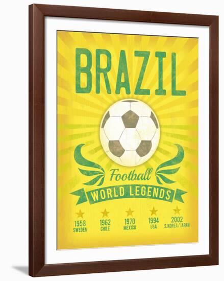 World Legends-Tom Frazier-Framed Giclee Print
