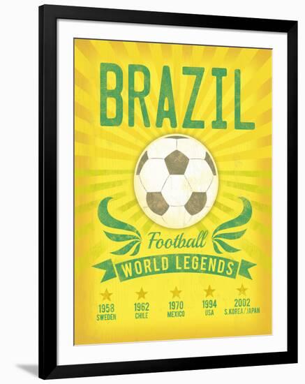 World Legends-Tom Frazier-Framed Giclee Print