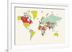 World Love II-Tom Frazier-Framed Giclee Print