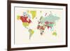 World Love II-Tom Frazier-Framed Giclee Print