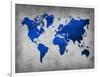 World  Map 10-NaxArt-Framed Art Print