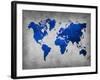 World  Map 10-NaxArt-Framed Art Print