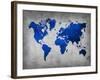 World  Map 10-NaxArt-Framed Art Print