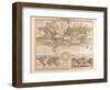 World Map, 1872-null-Framed Giclee Print
