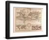 World Map, 1872-null-Framed Giclee Print