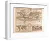 World Map, 1872-null-Framed Giclee Print