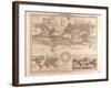 World Map, 1872-null-Framed Giclee Print