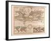 World Map, 1872-null-Framed Giclee Print