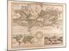 World Map, 1872-null-Mounted Giclee Print