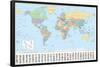 World Map 2023-Trends International-Framed Poster