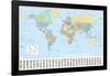 World Map 2023-Trends International-Framed Poster