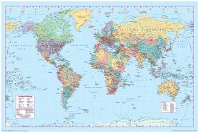 World Map 2-null-Lamina Framed Poster