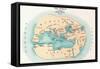 World Map: 500 B.C-null-Framed Stretched Canvas